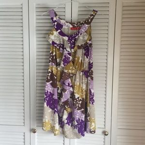 Elle Patterned Dress Size Small